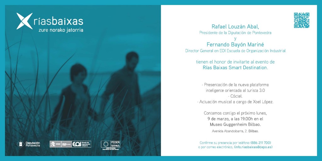Invitación presentación Rías Baixas Bilbao